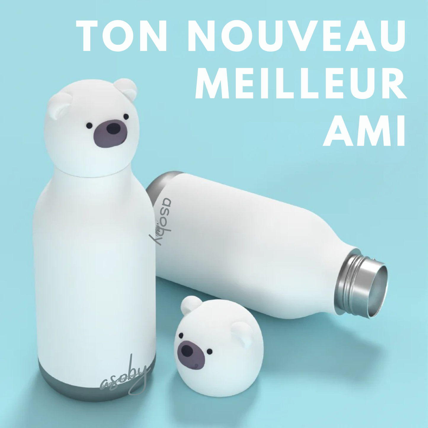 Gourde ours polaire