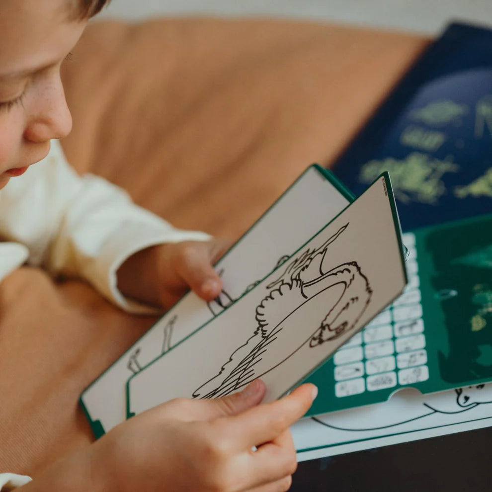 Refill KIDYDRAW-MINI Cartes supplémentaires thèmes "Animaux autour du monde et Océans & Pirates "