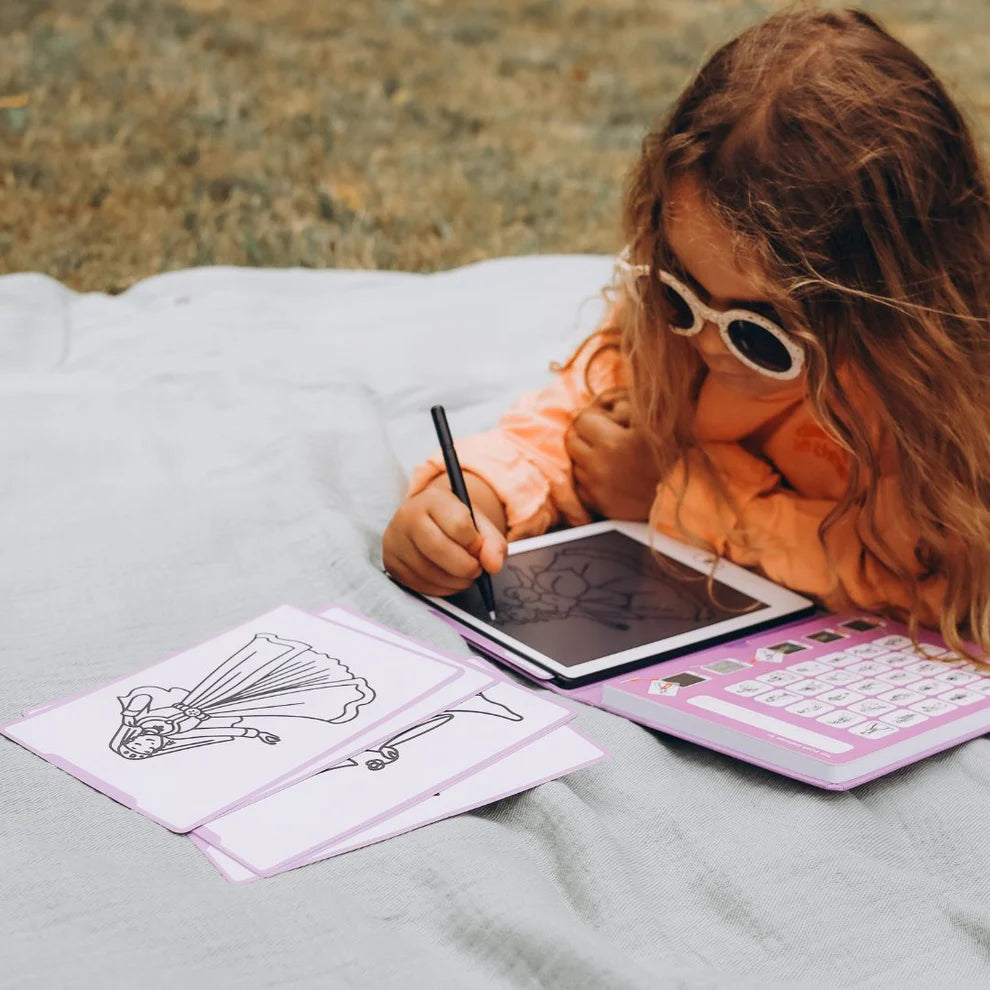 KIDYDRAW-MINI Tablette à dessin - Princesses