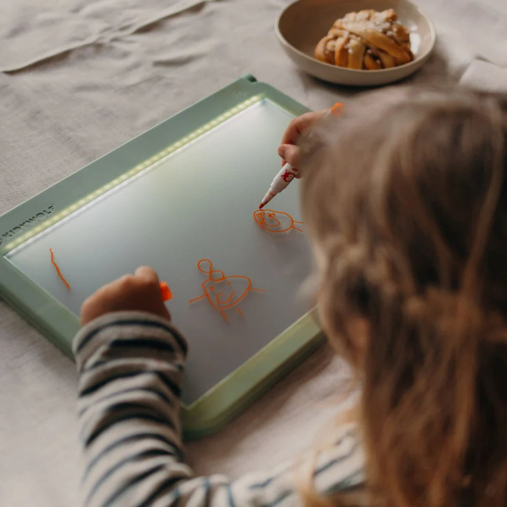 KIDYDRAW-PRO Tablette lumineuse - Verte