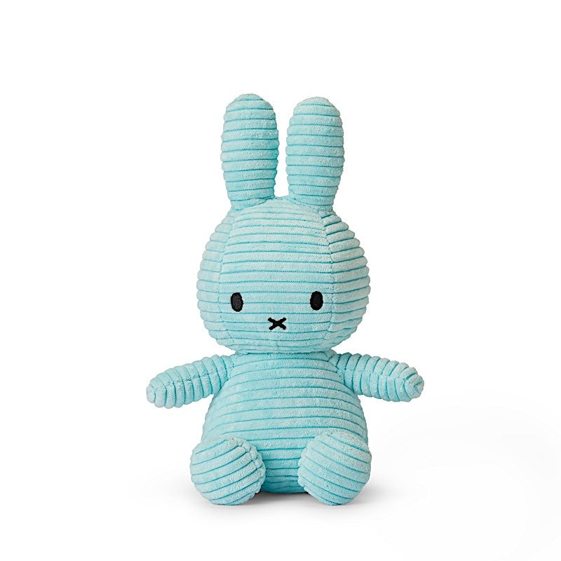 Miffy Corduroy bleu pastel 23cm