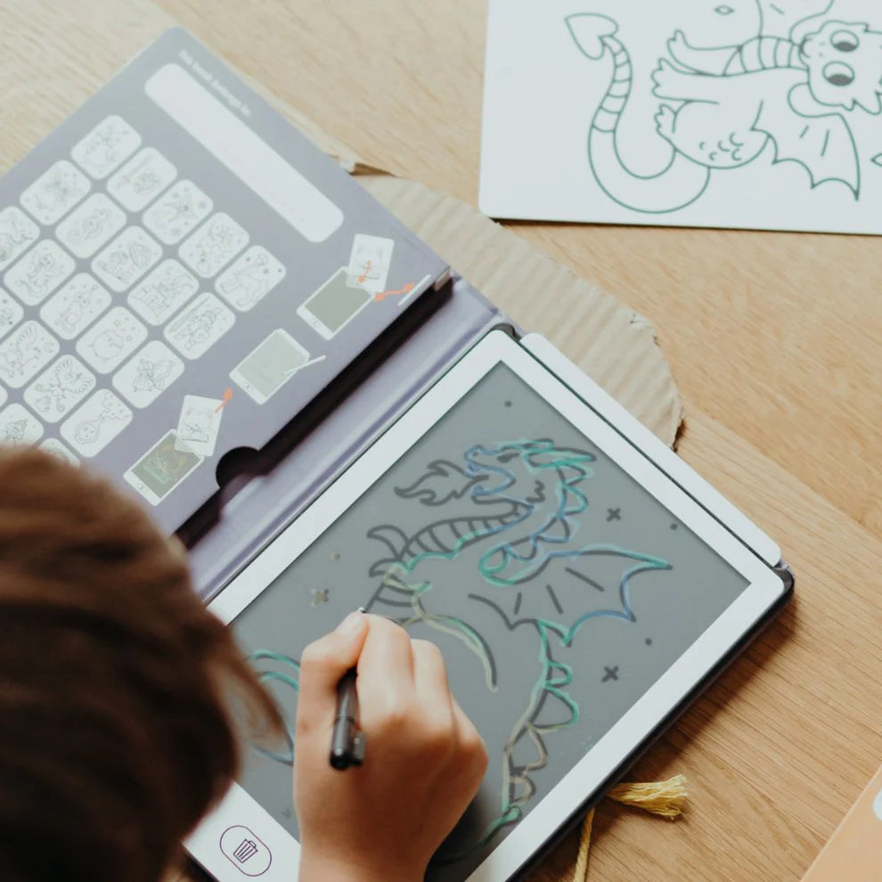 Refill KIDYDRAW-MINI Cartes supplémentaires thèmes - "Il était une fois et Animaux"