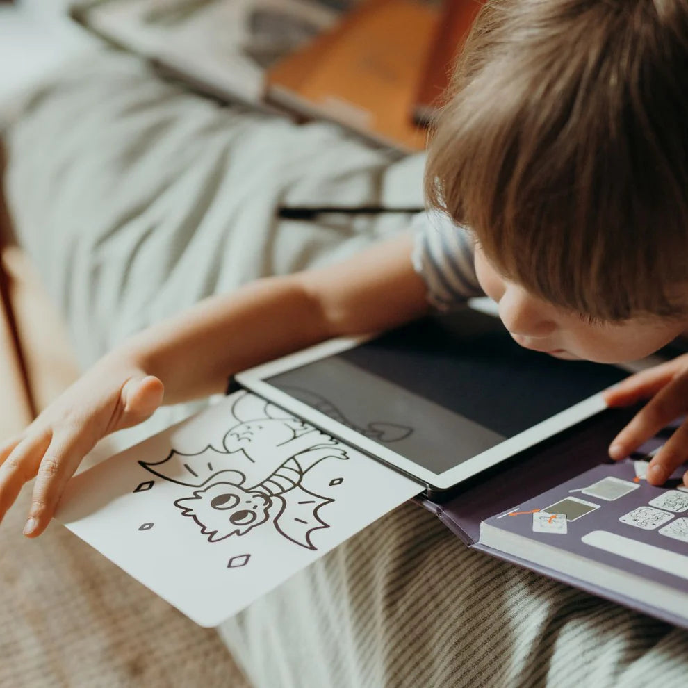 KIDYDRAW-MINI Tablette à dessin - Océan et Pirate