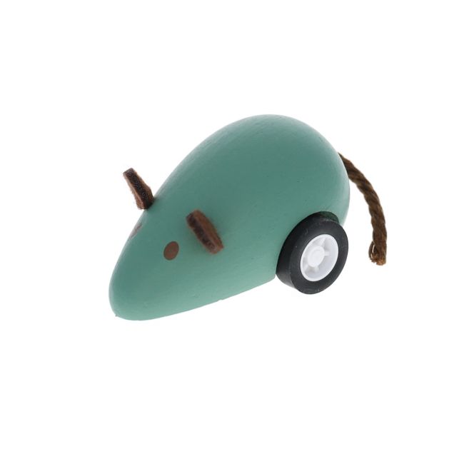 Souris en bois à remonter