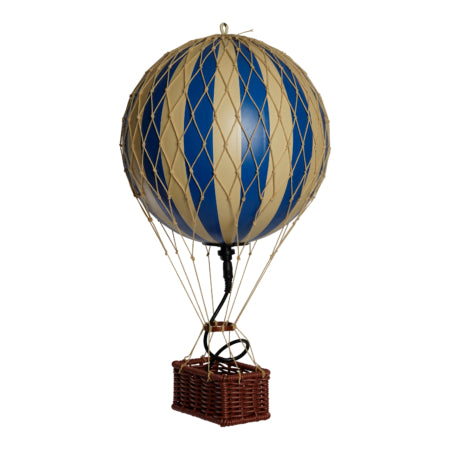 MOYENNE MONTGOLFIÈRE ÉCLAIRÉE LED - BLEU