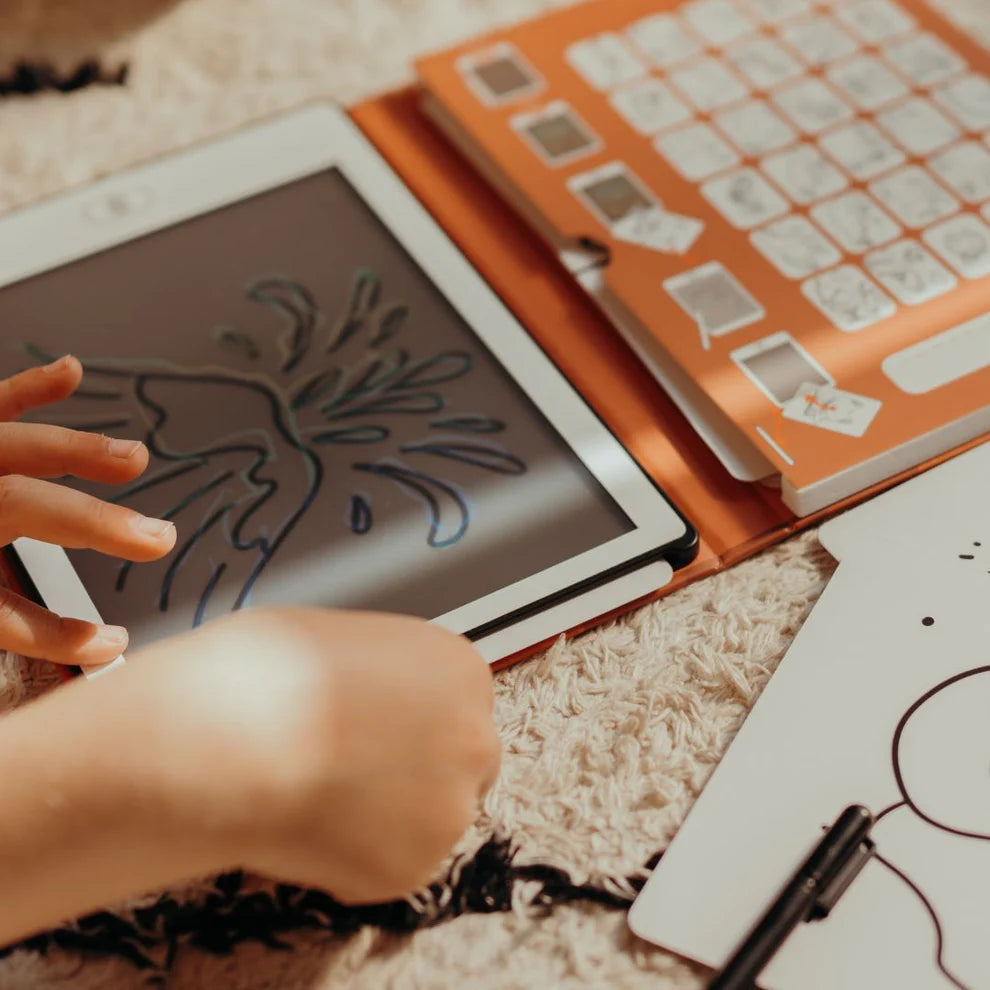 Refill KIDYDRAW-MINI Cartes supplémentaires thèmes "Galaxie et Dinosaures"