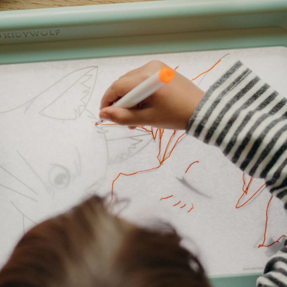 KIDYDRAW-PRO Tablette lumineuse - Verte