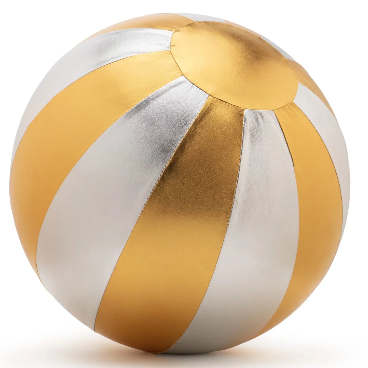 Ballon tissus cirque 40 cm – Or/argent
