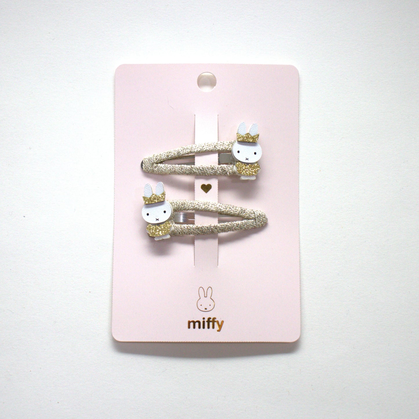 Duo de barrettes - Miffy Gold