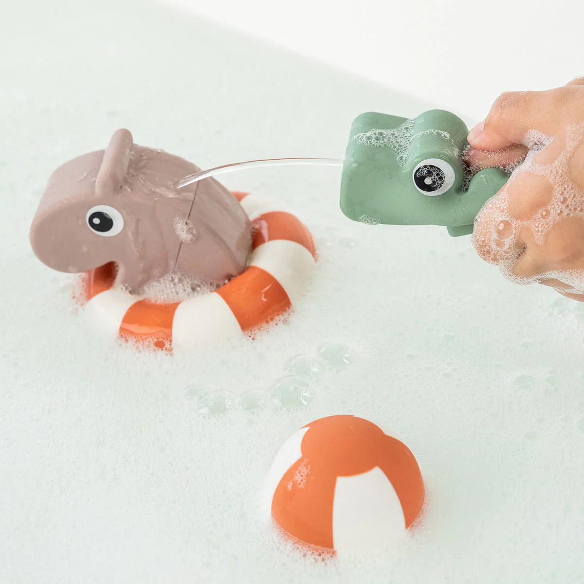 Jouet de bain arroseur - Croco - Vert