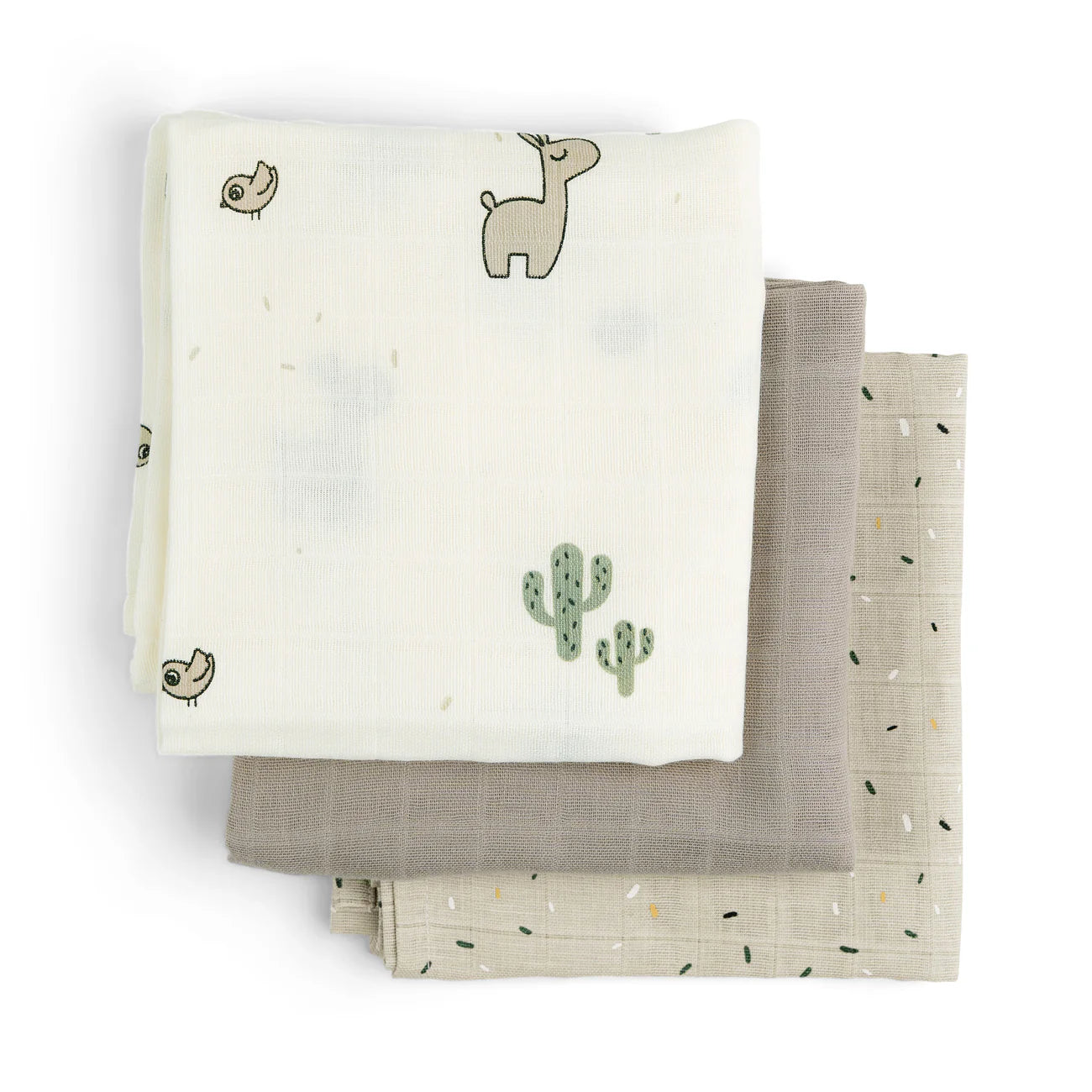 Lot de 3 bavoirs - Lalee - Sable