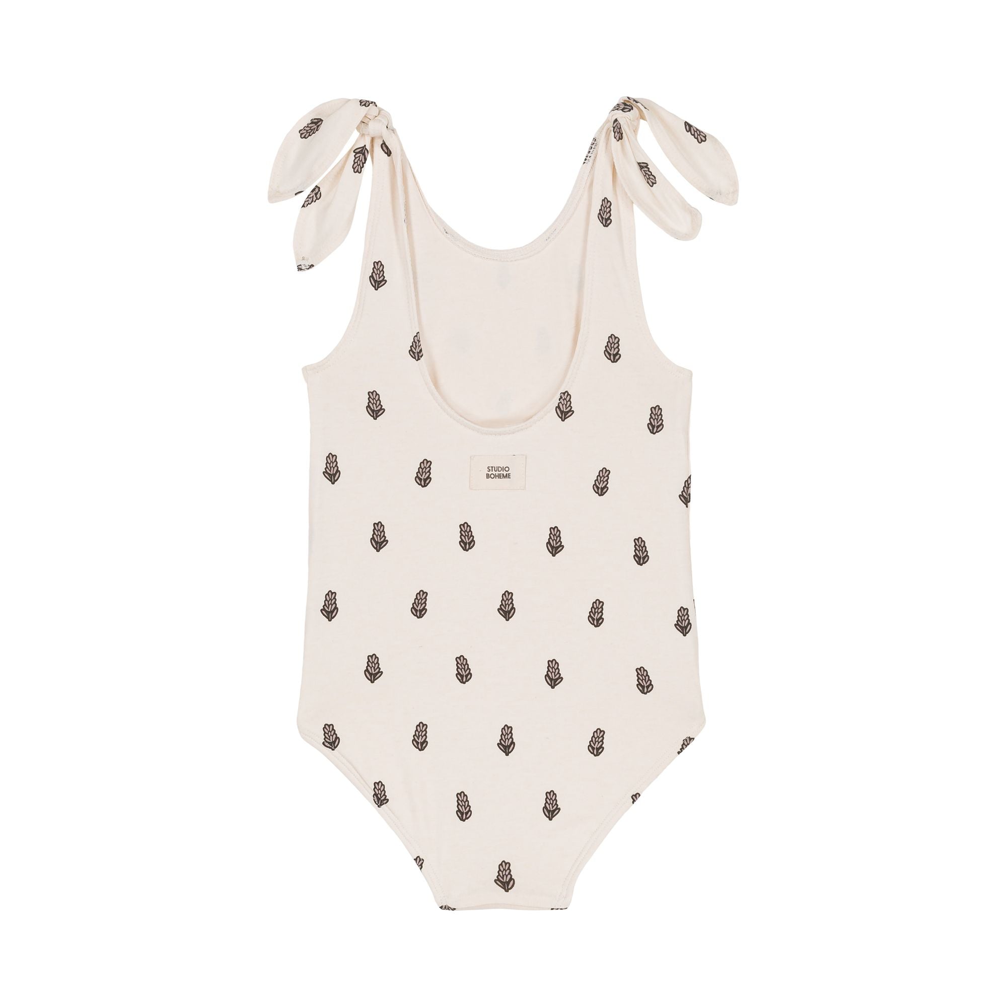 MAILLOT DE BAIN 1 PIECE ROBERTA - ECRU LAVANDE
