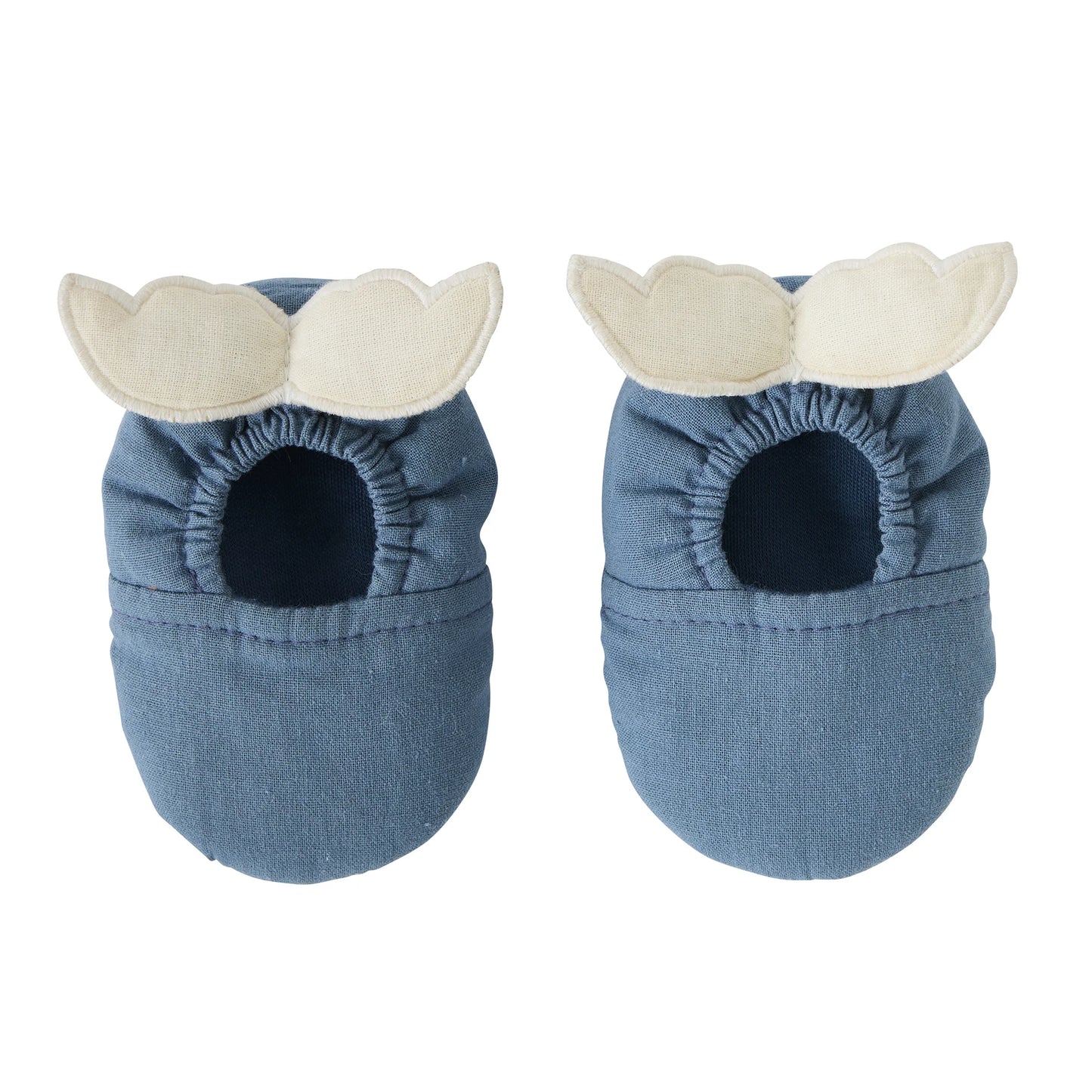 Chaussons avec ailes d’ange – pierre bleue