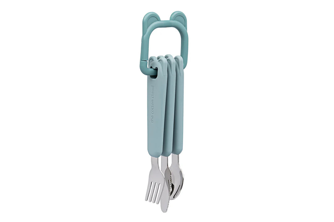 Ensemble de couverts en acier WASABI