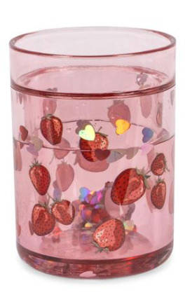 Gobelets paillettes - pink mix