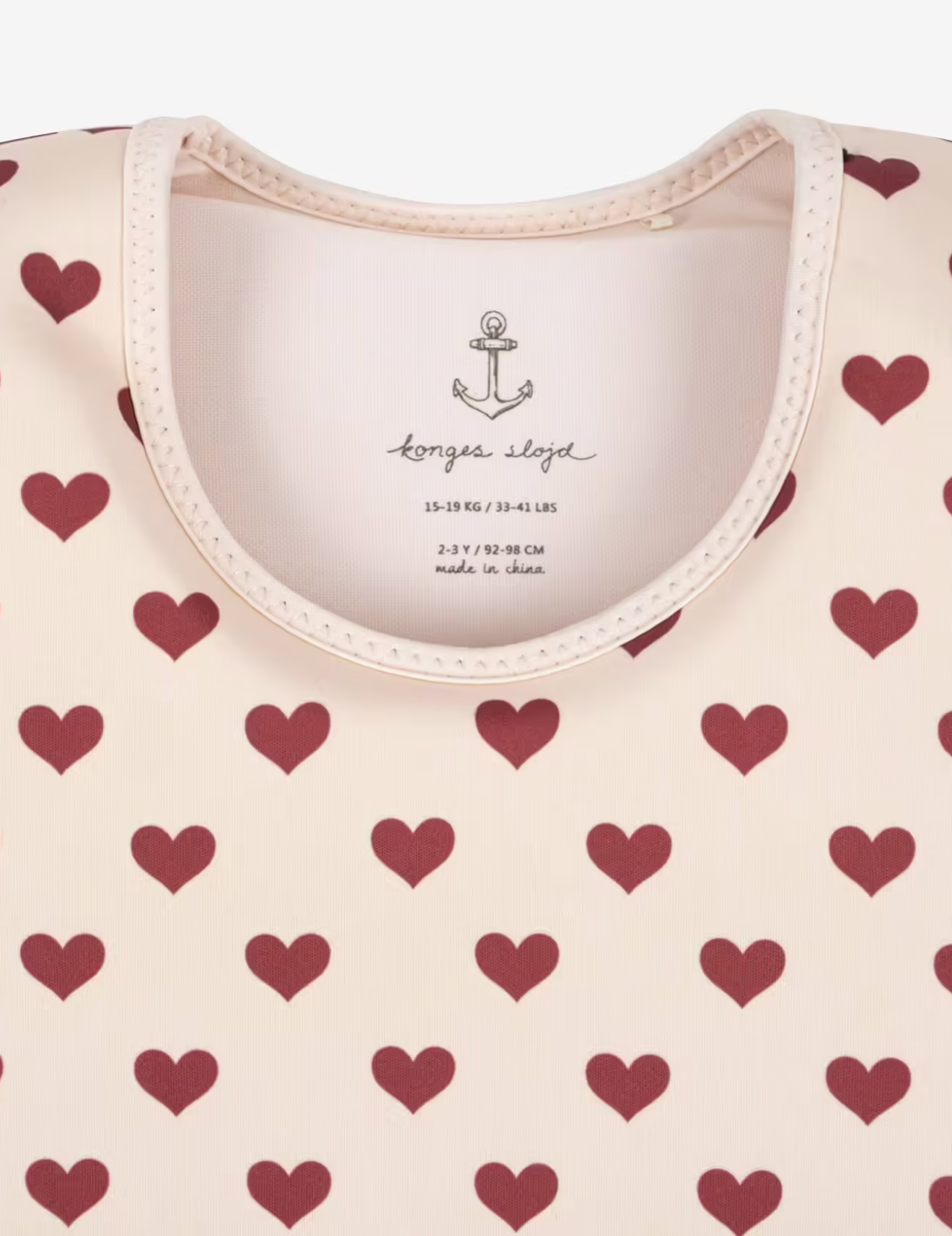 BRASSARDS DE NATATION - AMOUR ROUGE