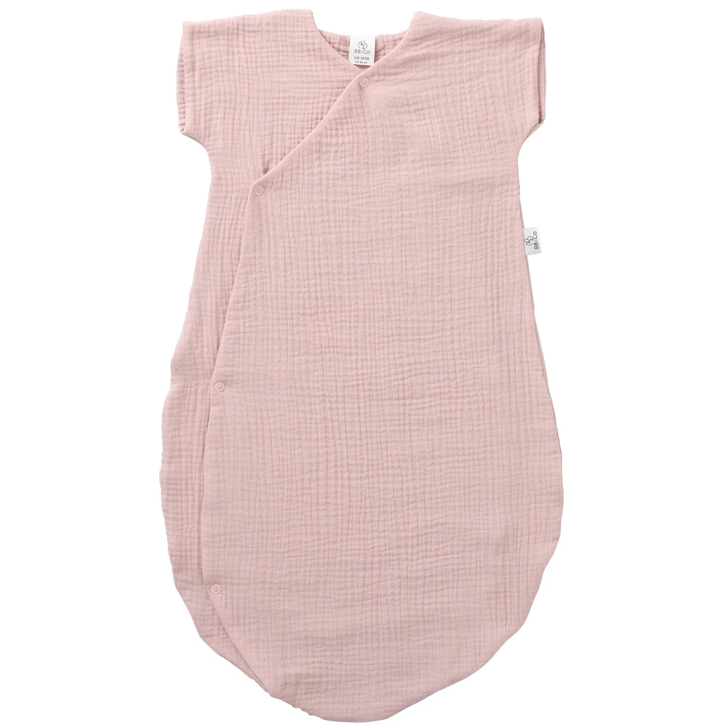 Gigoteuse d’été forme kimono gaze coton pétale – Mix & Match