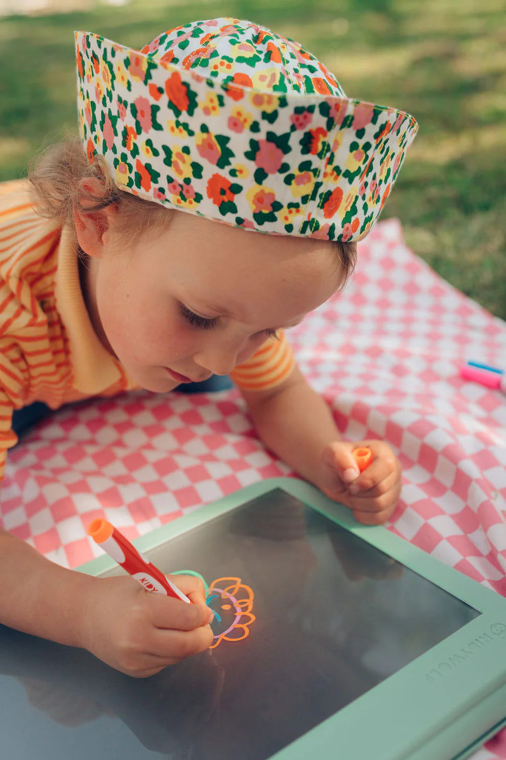 KIDYDRAW-PRO Tablette lumineuse - Verte