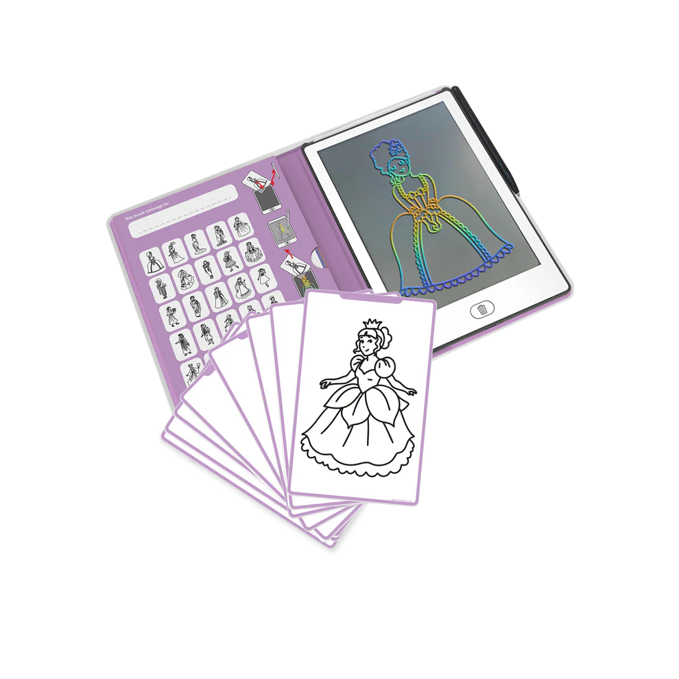 KIDYDRAW-MINI Tablette à dessin - Princesses