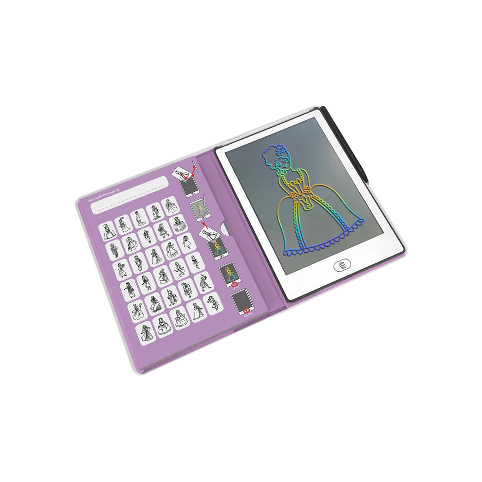 KIDYDRAW-MINI Tablette à dessin - Princesses