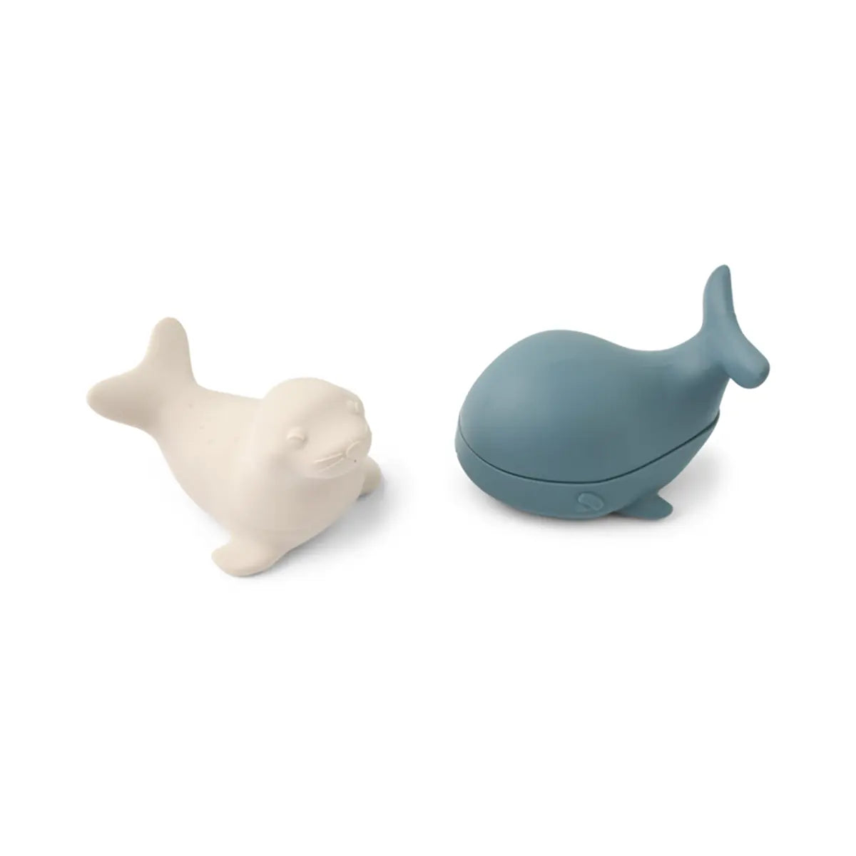 Duncan Classic Silicone Bath Toys - Whale blue / Sandy