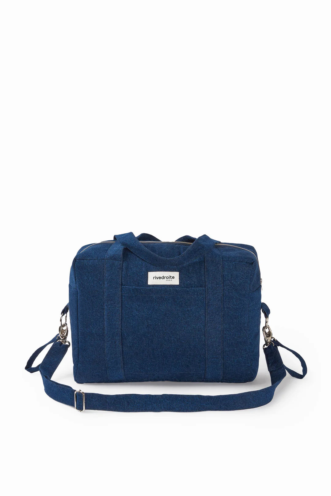 SAC À LANGER DARCY - Denim brut upcyclé