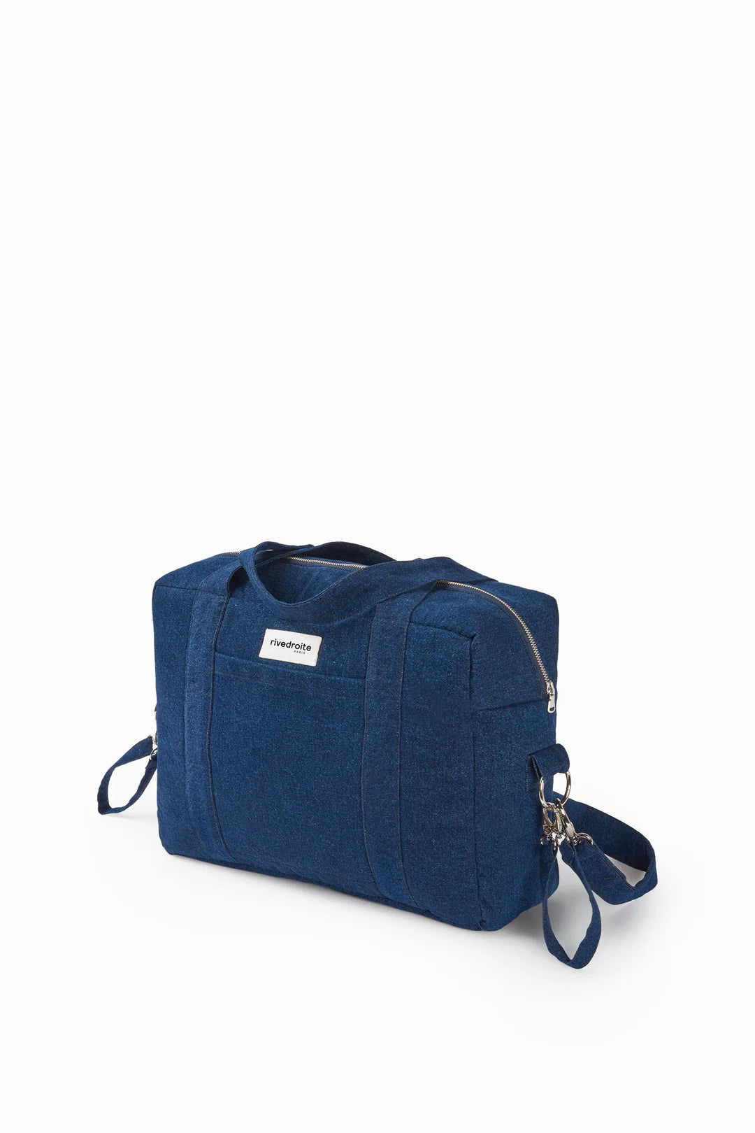 SAC À LANGER DARCY - Denim brut upcyclé