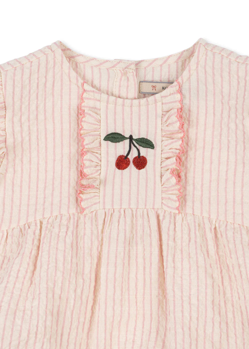Barboteuse ellie - peony stripe