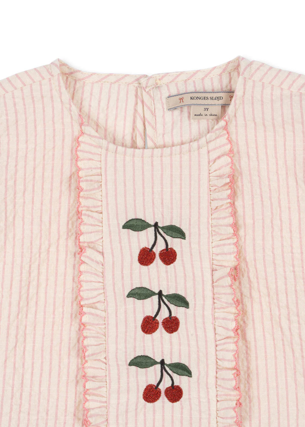 Top ellie - peony stripe
