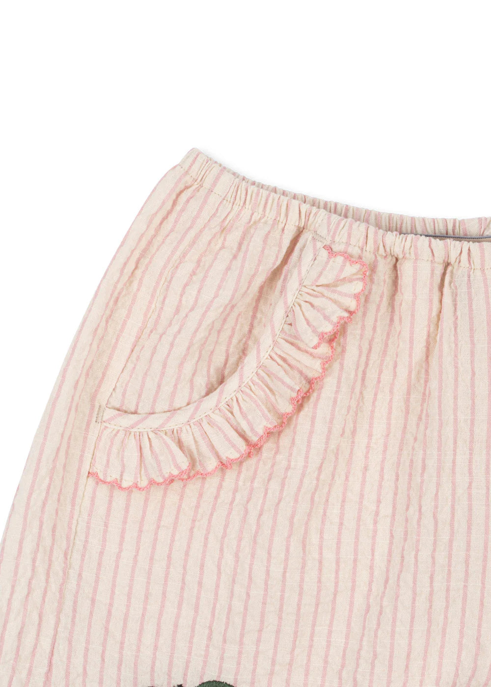 Short ellie - peony stripe
