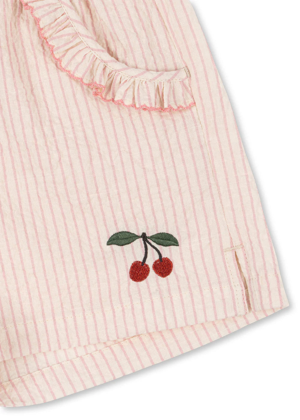 Short ellie - peony stripe