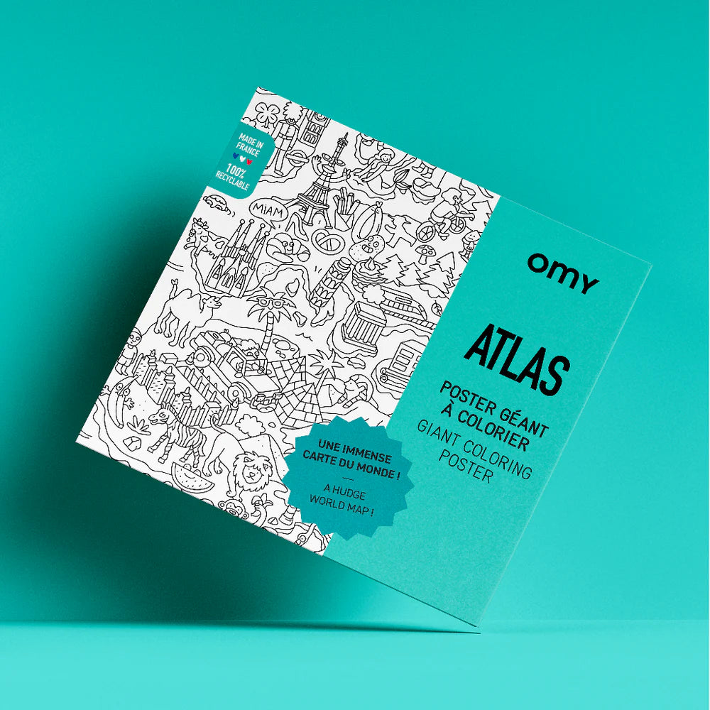 ATLAS - POSTER GÉANT