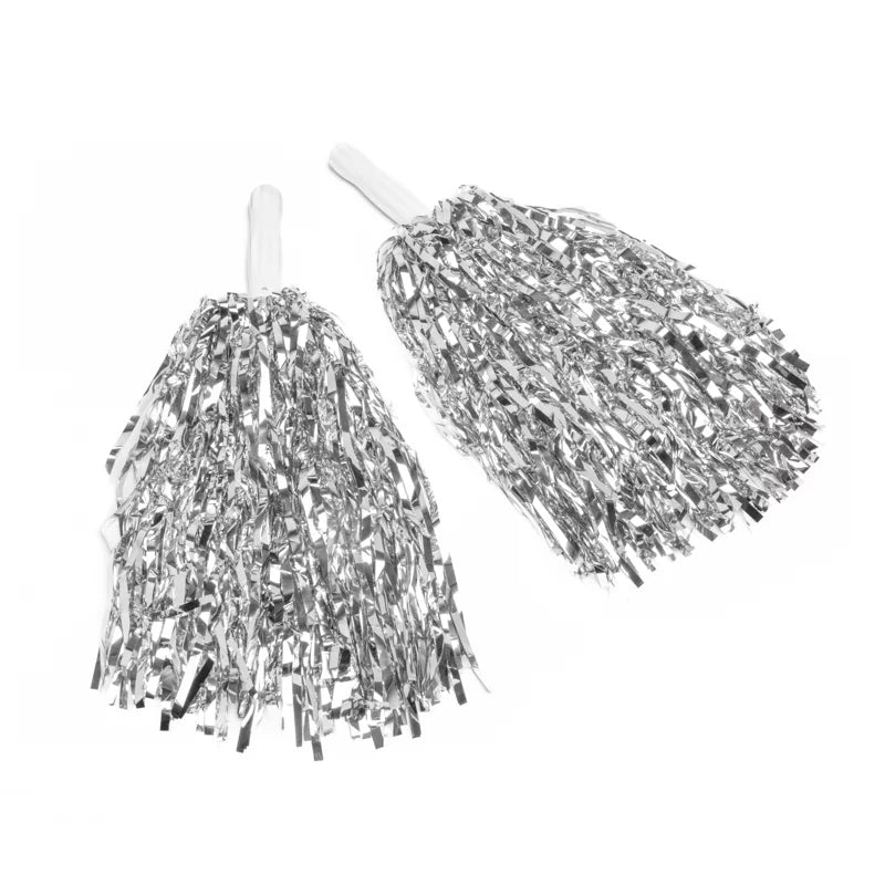 Set de pompons de majorette – Argent