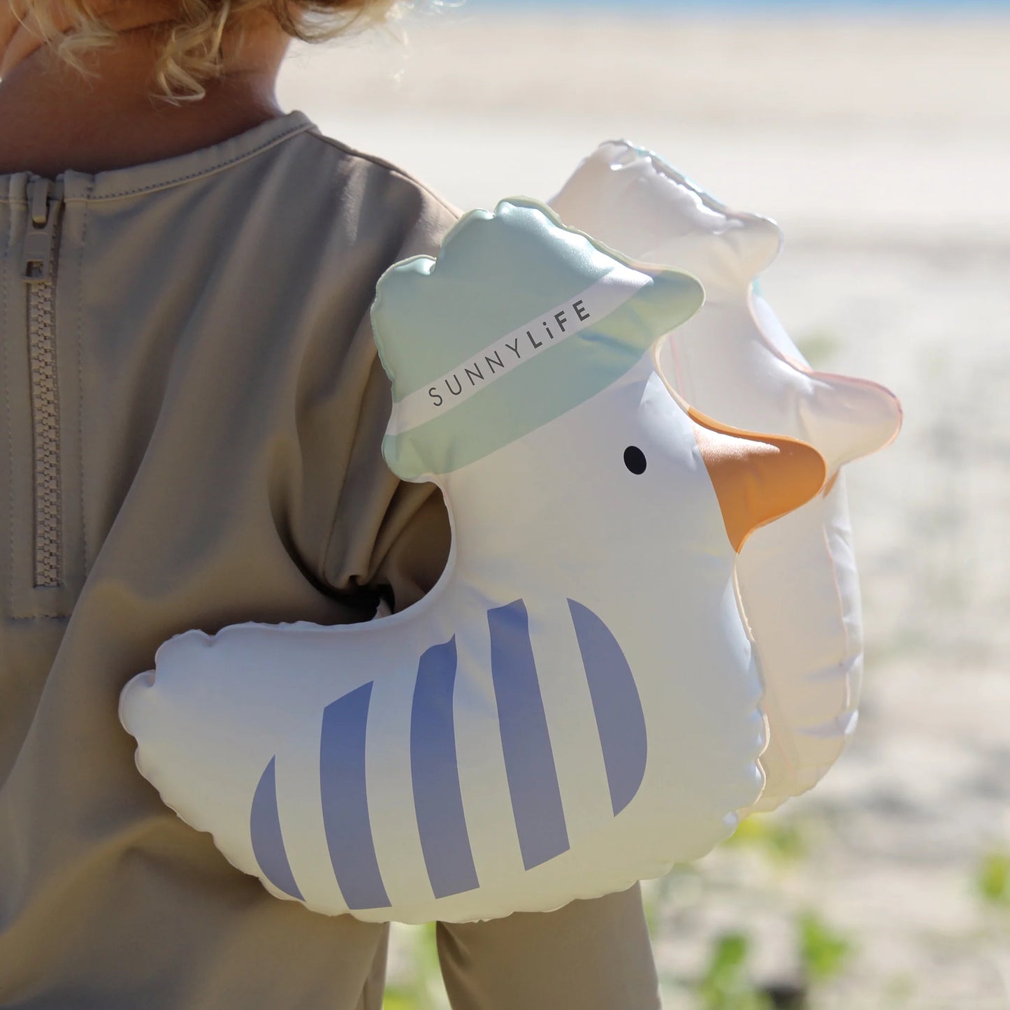 Brassards - Sammy la mouette et ses rayures bleues