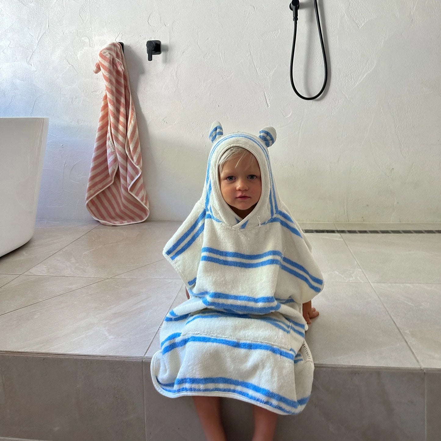 Poncho de plage - Sammy la mouette
