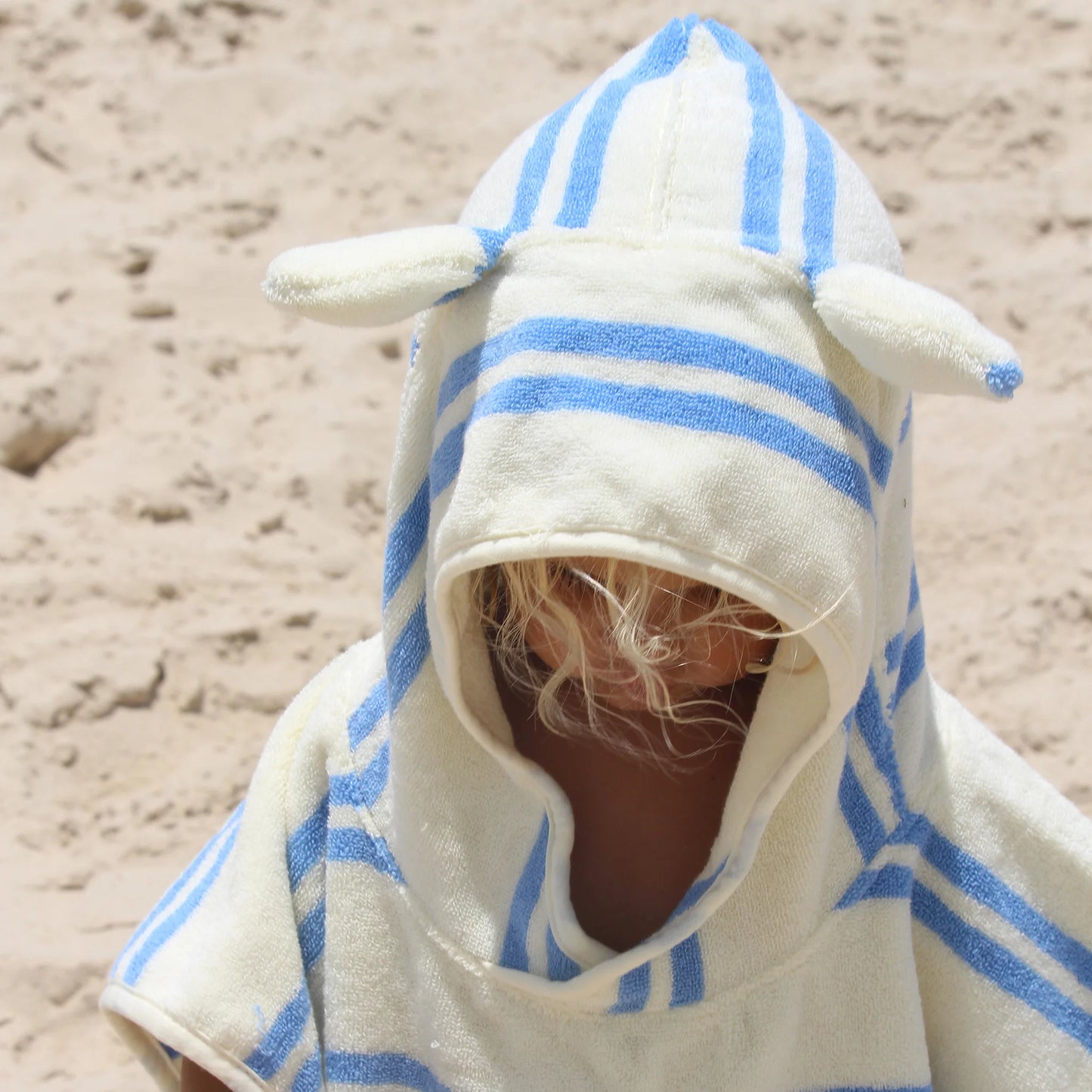 Poncho de plage - Sammy la mouette