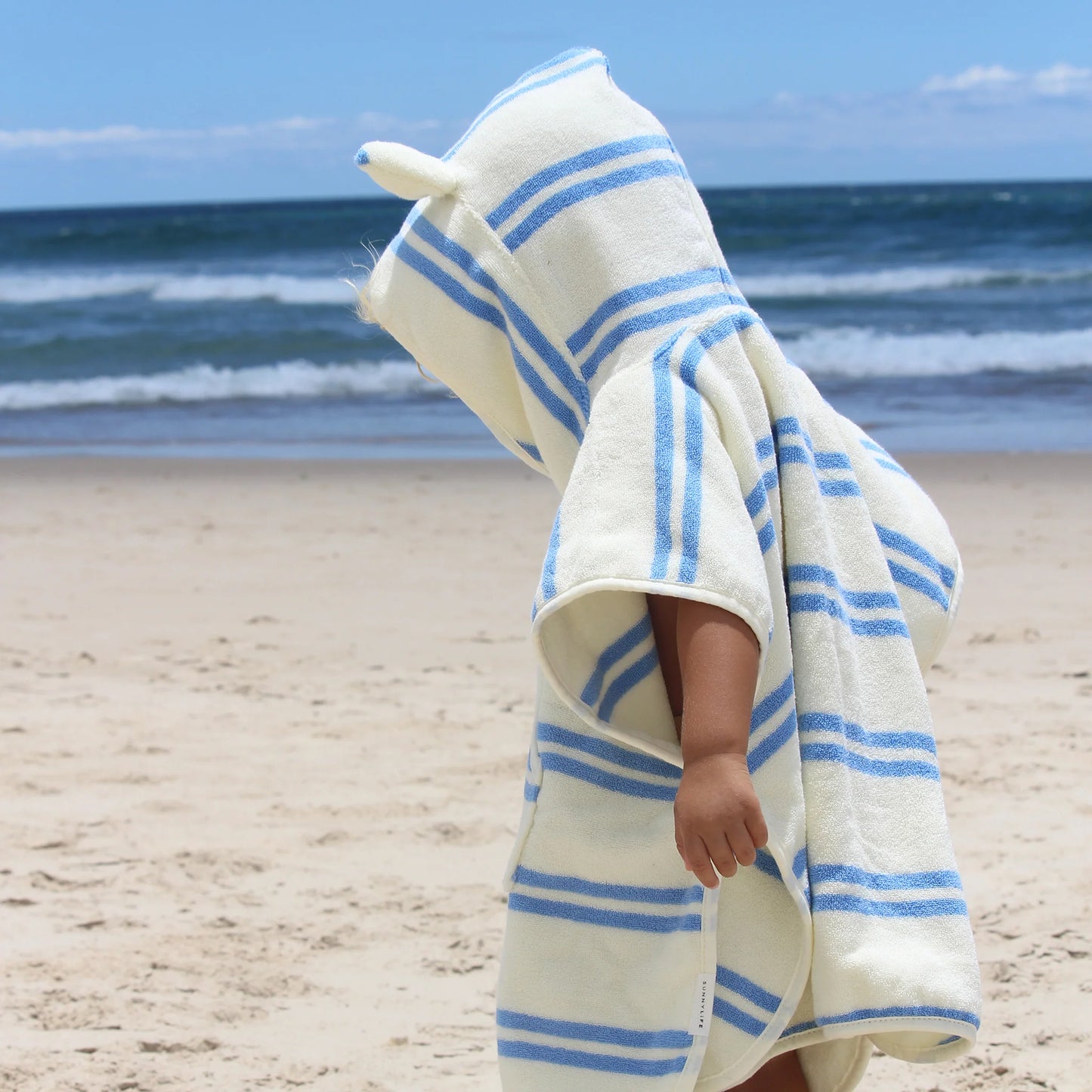 Poncho de plage - Sammy la mouette