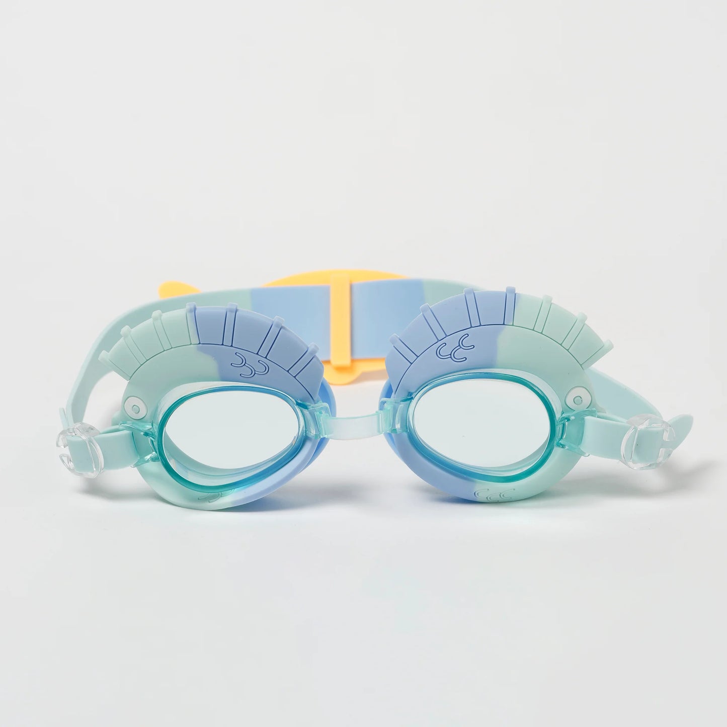 Mini lunettes de natation - Finn le poisson bleu aqua