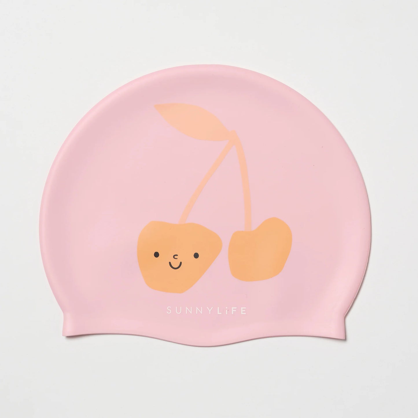 Bonnet de bain - Barbe à papa cerise
