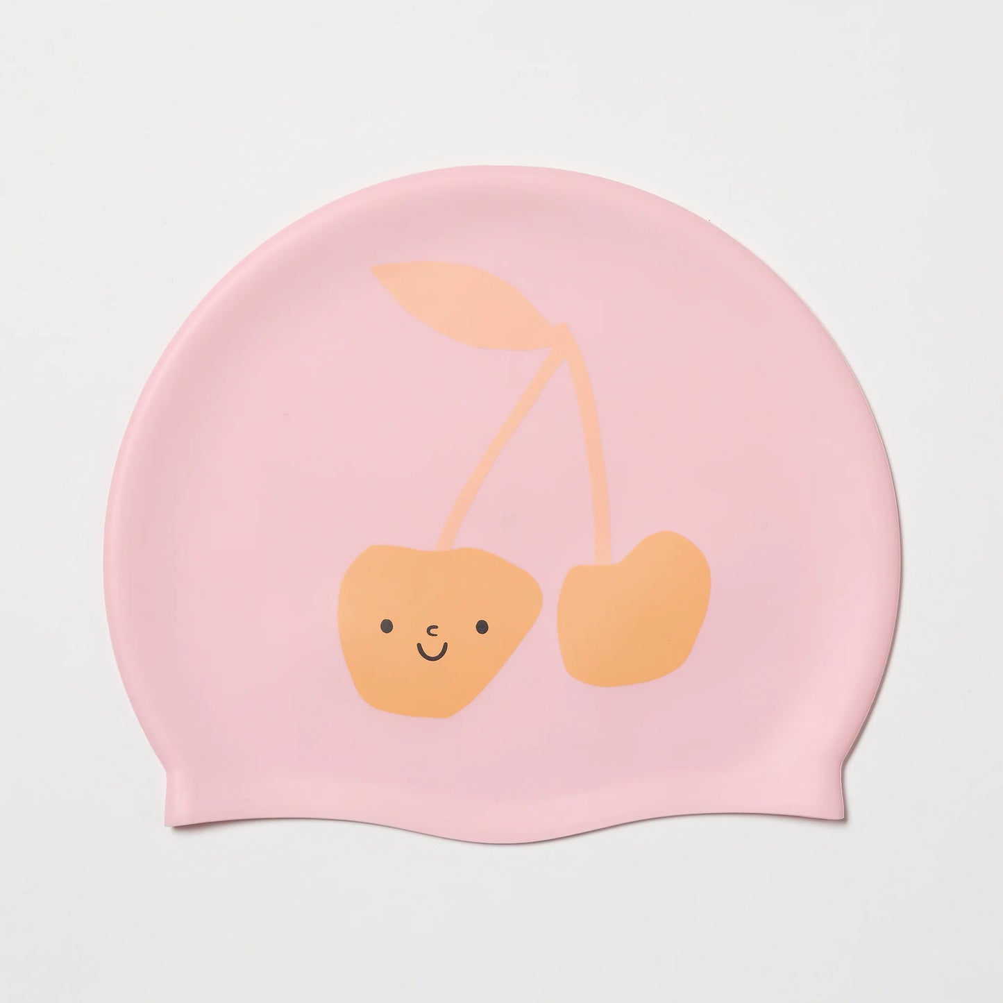 Bonnet de bain - Barbe à papa cerise
