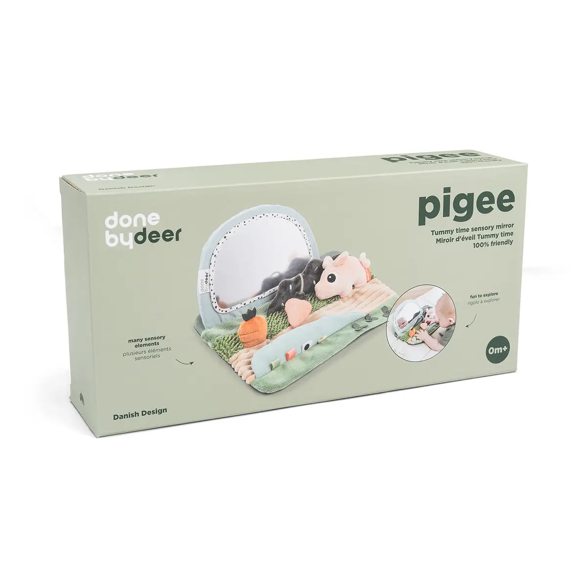 Miroir d'Èveil Tummy time - Tiny farm - Multicolore