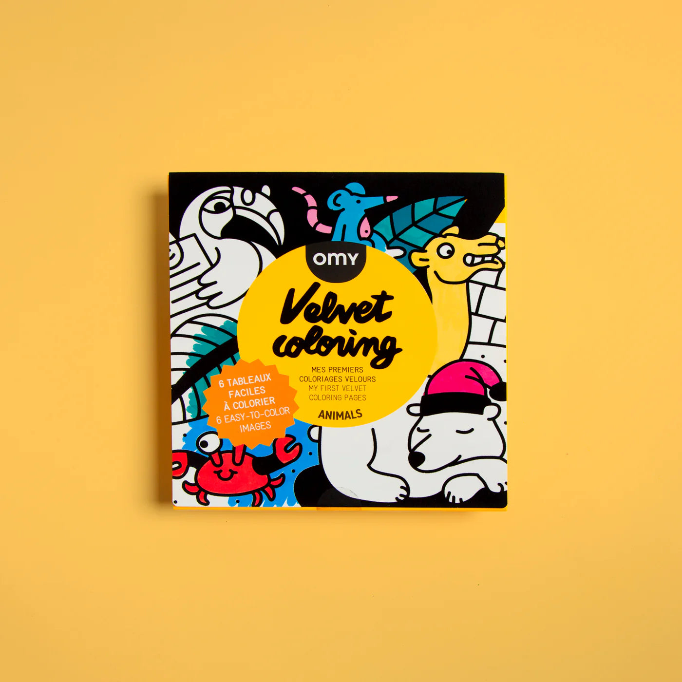 COLORIAGE VELOURS - ANIMALS