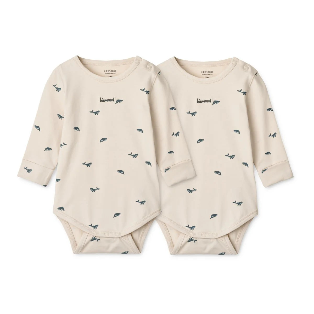 Lot de 2 bodies - YANNI - Mini whale / Sandy