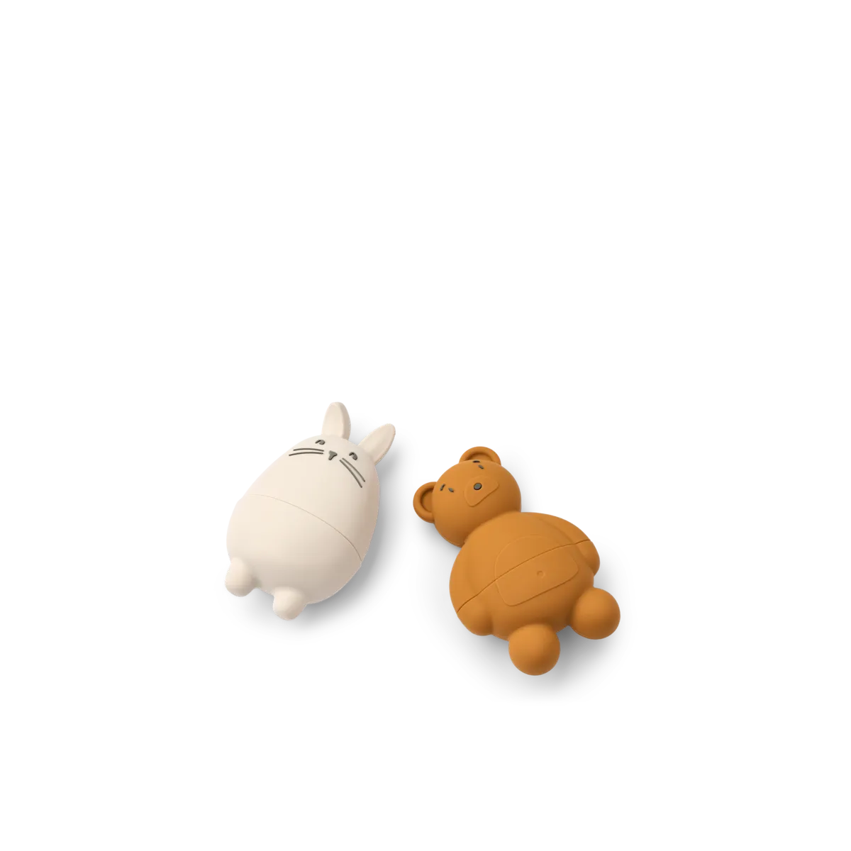 Duncan Classic Silicone Bath Toys - Mustard / Sandy