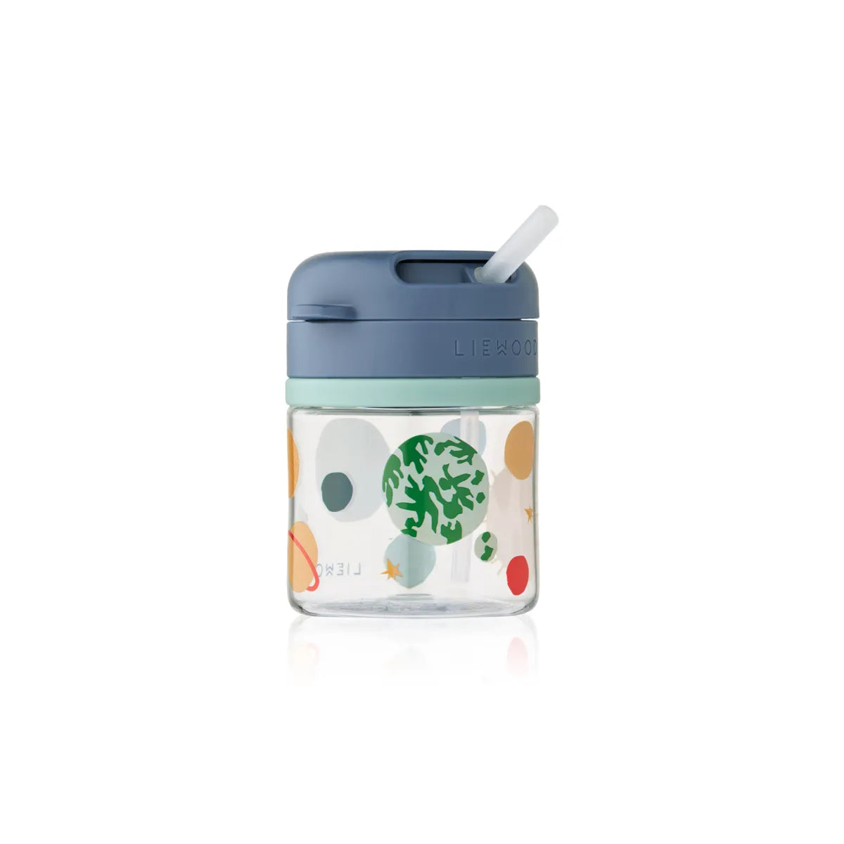 Gobelet avec paille en Tritan Pavia 280 ml - Universe / Classic navy
