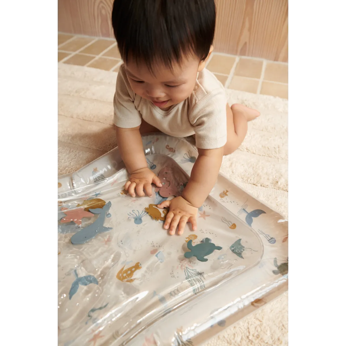 Tapis d'activités gonflable ELIN - Sea creature / Sandy