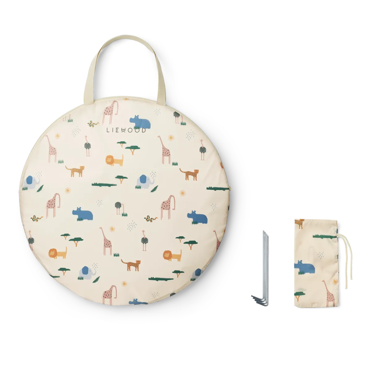 TENTE POP-UP EVERETT AVEC PATAUGEOIRE - SAFARI SANDY MIX
