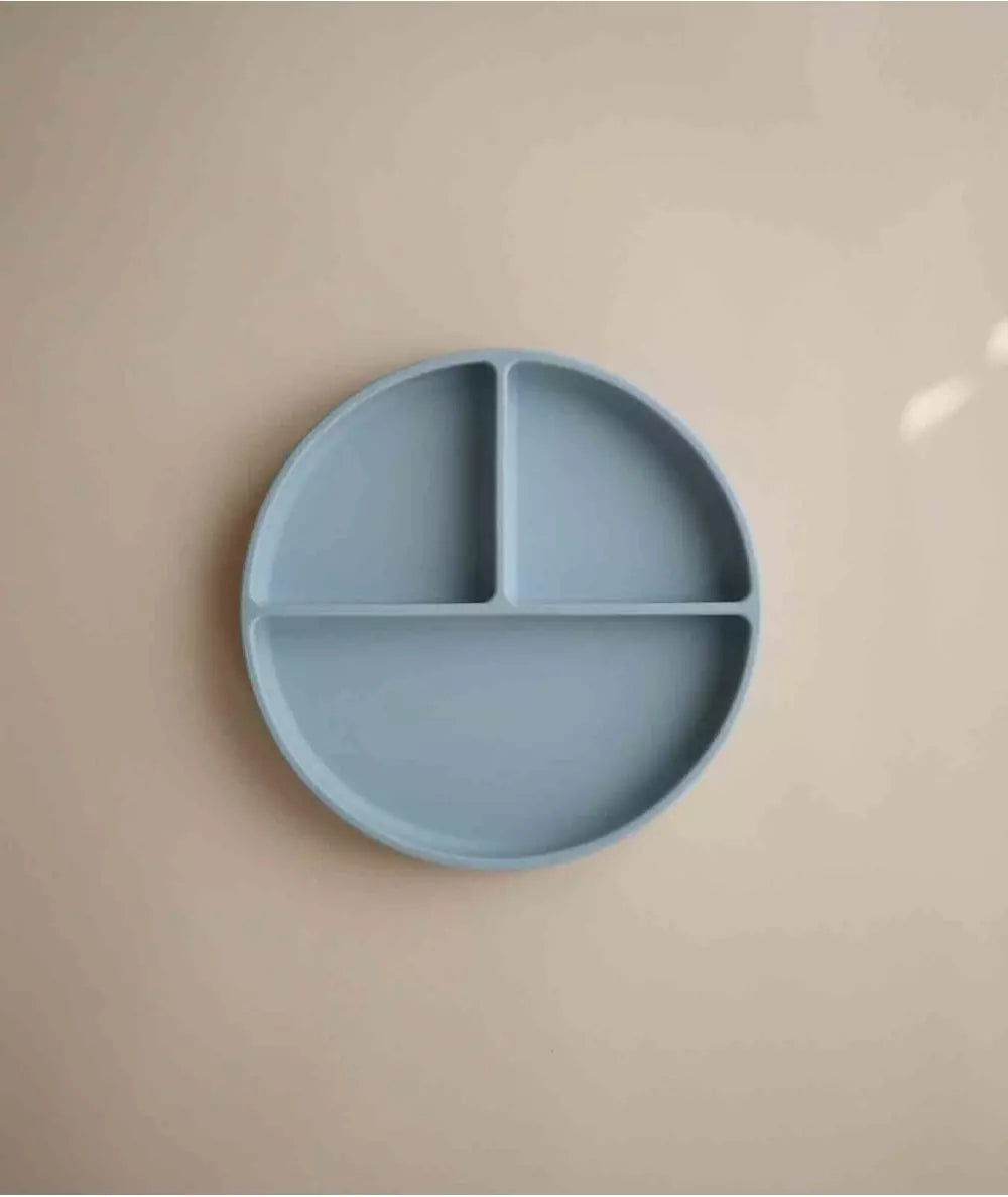 Assiette ventouse compartimentée