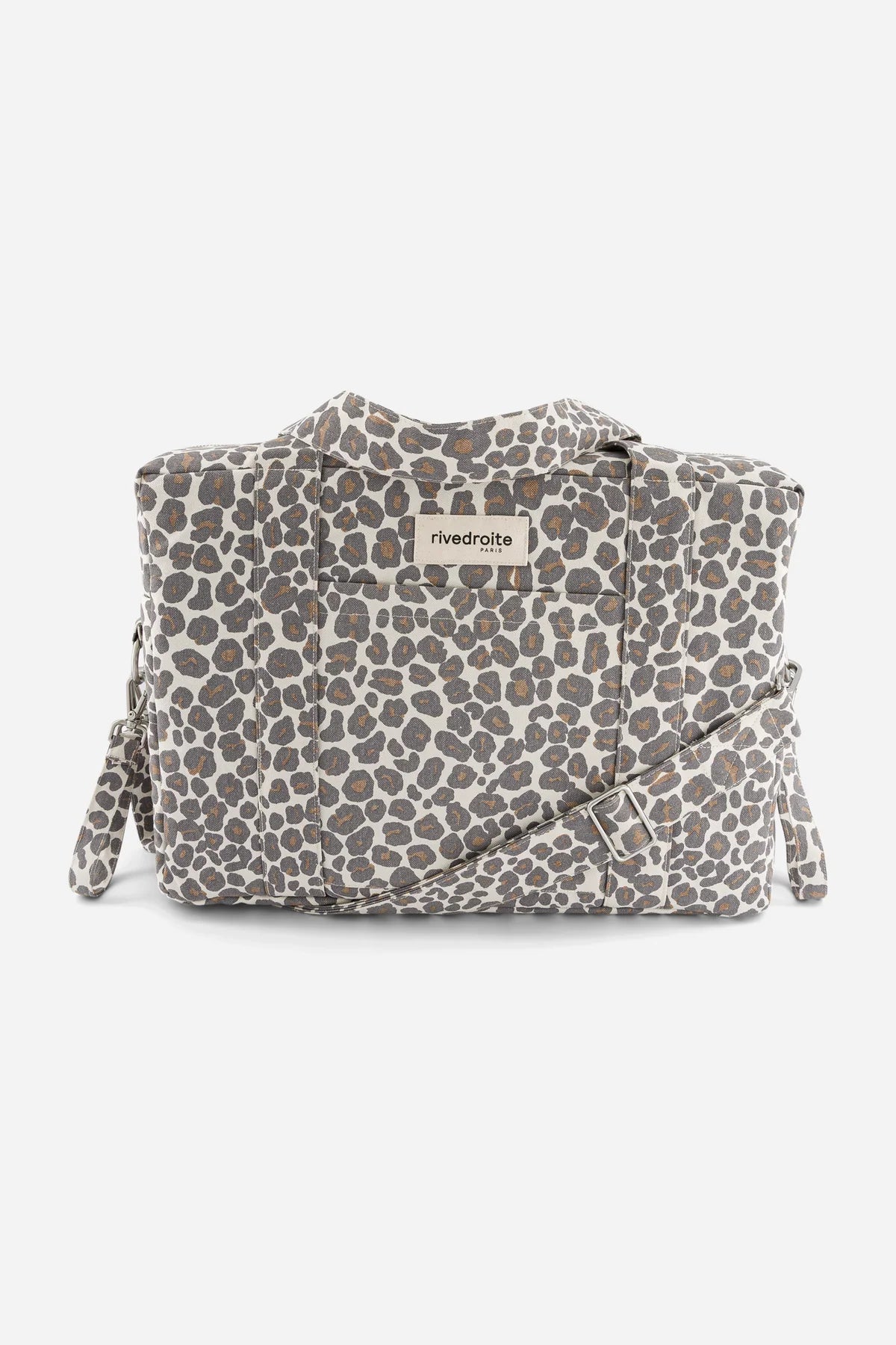 SAC À LANGER DARCY - LÉOPARD GRIS
