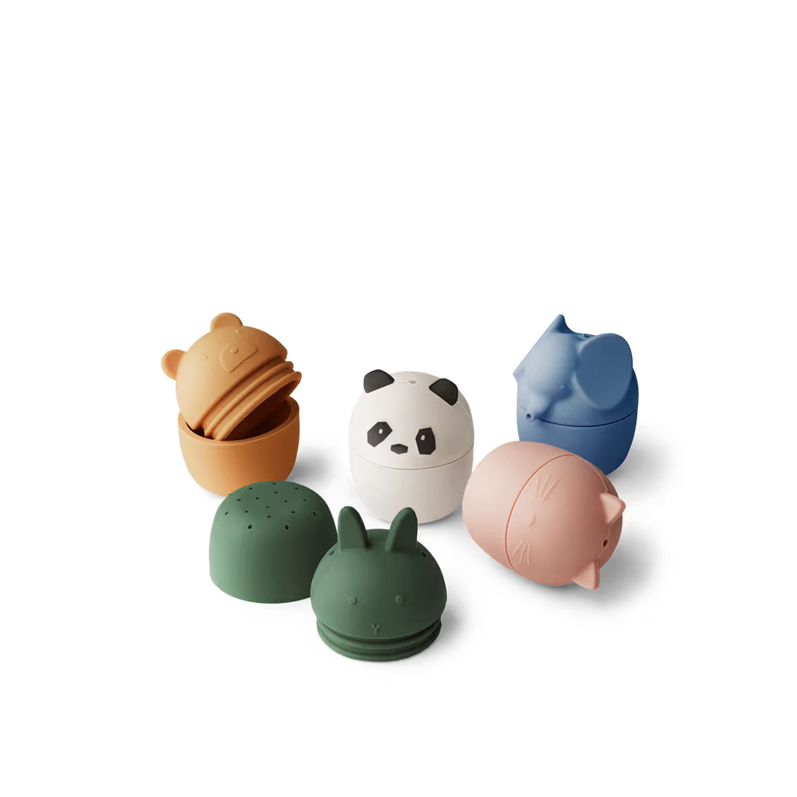 Lot de 5 jouets de bain - Crème de la crème - LIEWOOD
